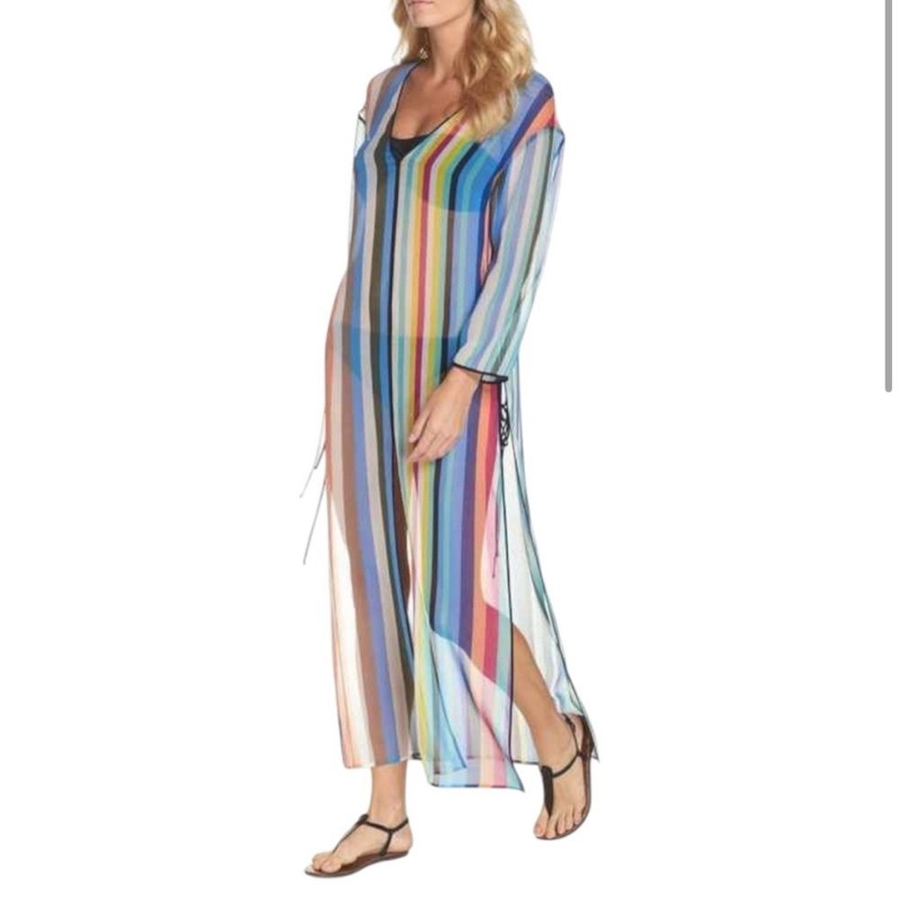 Diane Von Furstenberg (DVF) Sheer & Chic Tunic Coverup